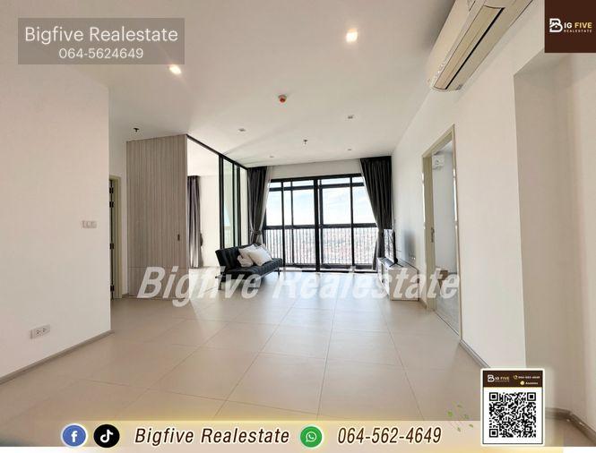 picture A68-093 GROW RATTANATHIBET Condo, 2 bedrooms, 76 sq m, 100% parking, next to MRT Sai Ma ✨ - 1/16