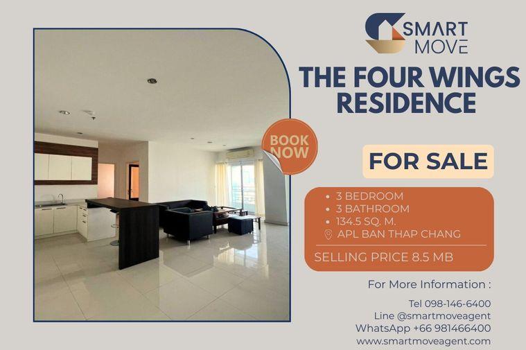 รูป 🔥 สำหรับขาย !! ชั้นสูง 10+, ทำเลดี, เดินทางสะดวกสบาย!! 🔥 Code C20251100043...The Four Wings Residence, 3 ห้องนอน, 3 ห้องน้ำ, แต่งครบ, ราคาพิเศษ!!📣 - รูปที่ 1/7