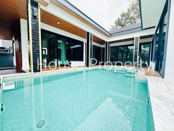picture Pattaya pool villa for sale, Modern Luxury style, near Map Prachan Reservoir - 2/20
