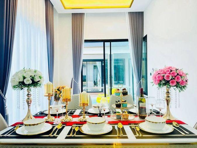 picture Pattaya pool villa for sale, Modern Luxury style, near Map Prachan Reservoir - 17/20