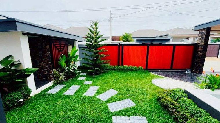 picture Pattaya pool villa for sale, Modern Luxury style, near Map Prachan Reservoir - 20/20