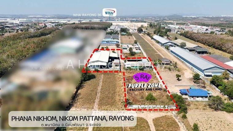รูป ขายที่ดินพร้อมสิ่งปลูกสร้าง โรงงาน เขตพนานิคม นิคมพัฒนา ระยอง - รูปที่ 2/18