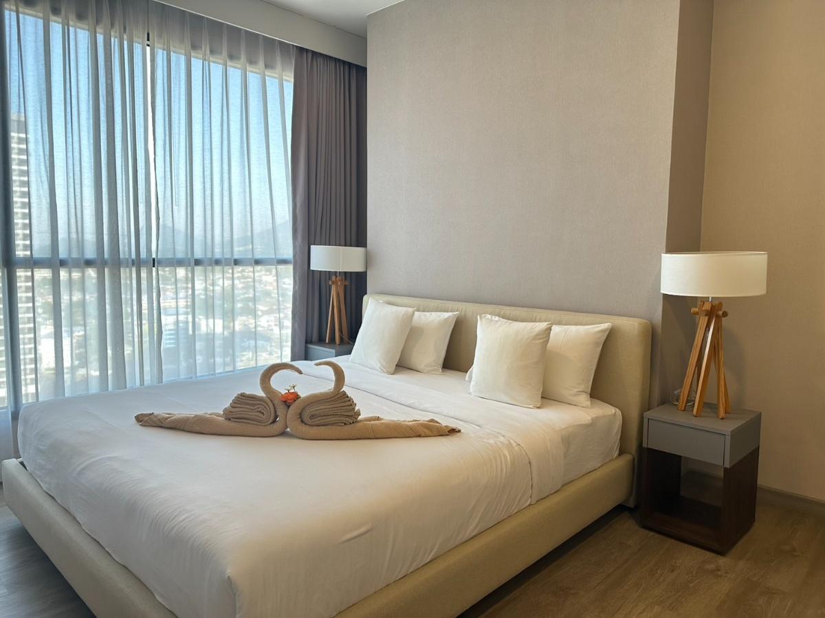รูป Prime Location in Sriracha  : Keen condo : 2Bed 2 Bath 63 ตรม ชั้น 21 (วิวทะเล) : ตรงข้ามโรบินสัน  - รูปที่ 9/27