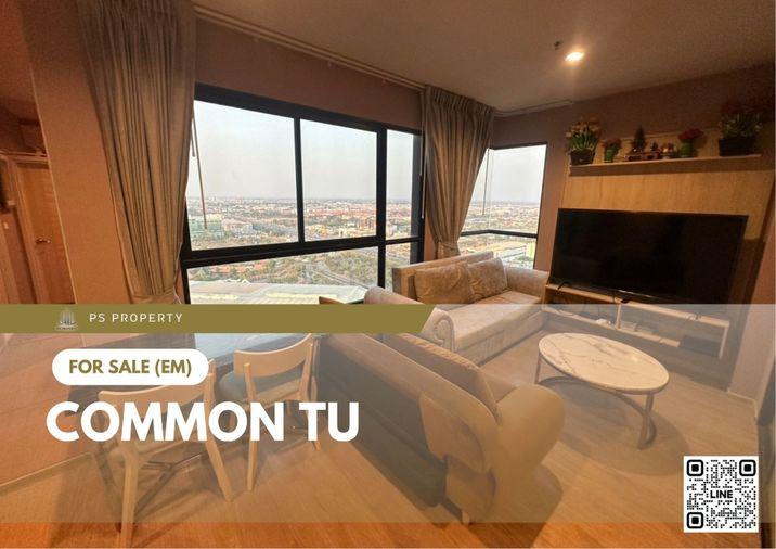 รูป ขายด่วน 📍 Common TU 📍 2 ห้องนอน ใกล้ ม.ธรรมศาสตร์ รังสิต - รูปที่ 1/11