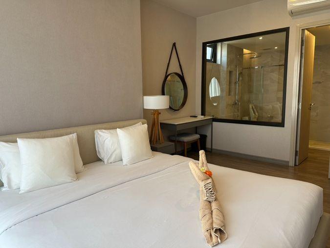picture Prime Location in Sriracha : Keen condo : 2Bed 2 Bath 63 sq m 21st floor (sea view) : opposite Robinson - 12/27