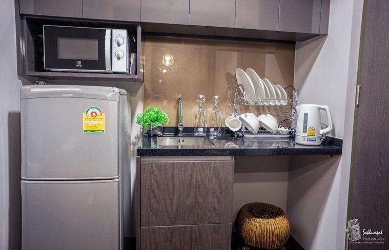 picture Urgent sale ✨ The Lumpini 24 ✨ High floor, corner unit, near BTS Phrom Phong and Emporium, Emquartier - 5/6