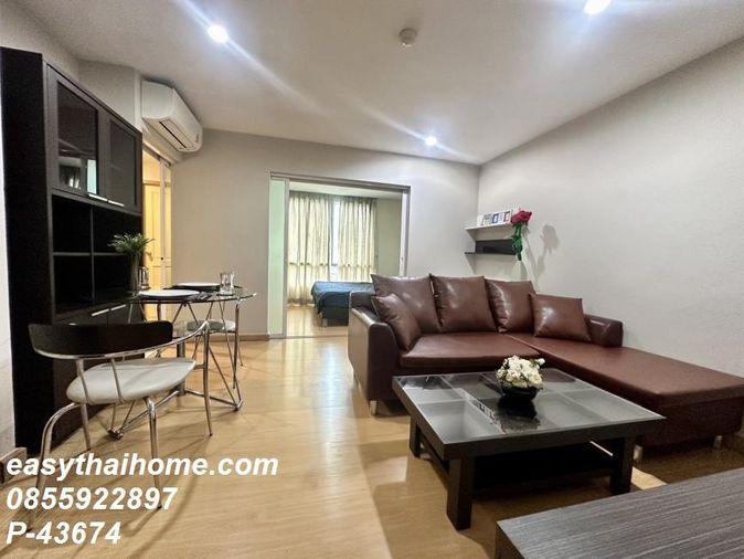 picture P-43674 📢 Condo for Rent 1 Bed Size | Project Pandao Place Near BTS On Nut Line: @easythaihome 085-592-2897 - 2/8