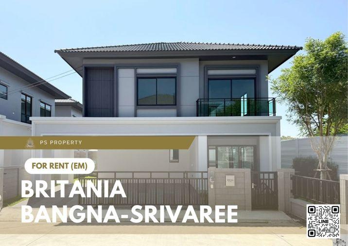 รูป บ้านเดี่ยวให้เช่า ✨ Britania Bangna-Srivaree ✨ 4 ห้องนอน 4 ห้องน้ำ ทำเลพิเศษ บ้านหัวมุม ตกแต่งพร้อมอยู่ - รูปที่ 1/10