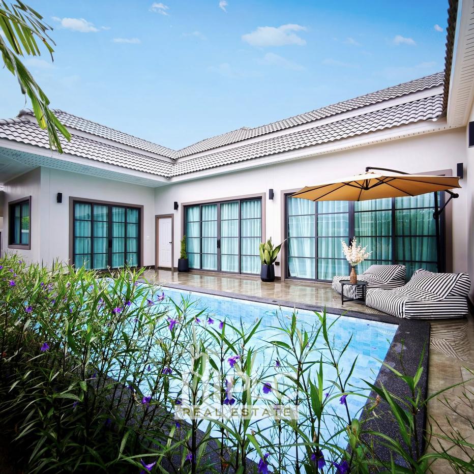 picture Detached House with Private Pool – Nong Prue, Pattaya - 1/19