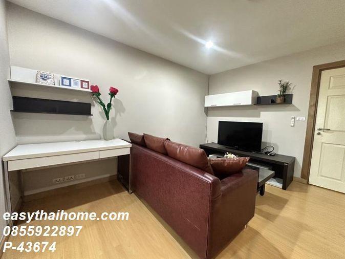 picture P-43674 📢 Condo for Rent 1 Bed Size | Project Pandao Place Near BTS On Nut Line: @easythaihome 085-592-2897 - 3/8