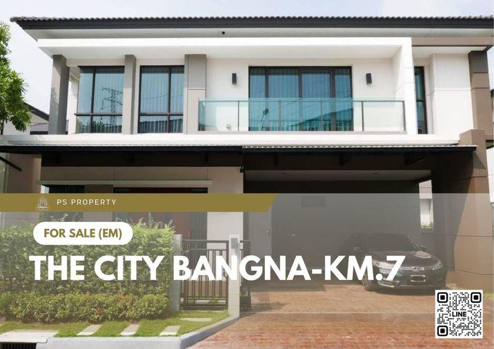 รูป ขายบ้านเดี่ยว ✨ The City Bangna-KM.7 ✨ 4 ห้องนอน 4 ห้องน้ำ เฟอร์นิเจอร์ และ เครื่องใช้ไฟฟ้าครบ  - รูปที่ 1/11