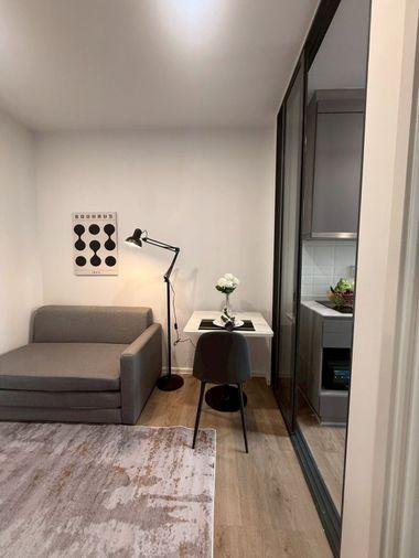 picture For rent 📍 Modiz Rhyme Ramkhamhaeng 📍 Fully furnished and equipped, near MRT Ramkhamhaeng - 5/9