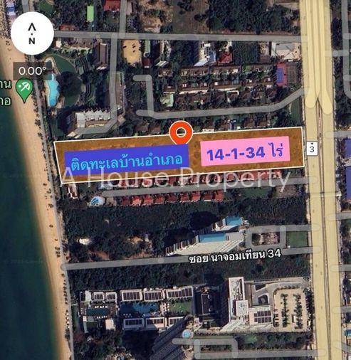 รูป ขายที่ดินสัตหีบ แปลงสวย ทำเลทอง ติดทะเลหาดบ้านอำเภอ - รูปที่ 7/9