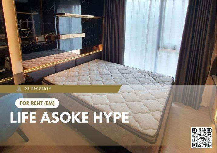 รูป ให้เช่า 📍 Life Asoke Hype 📍 เฟอร์นิเจอร์ และ เครื่องใช้ไฟฟ้าครบ ใกล้ Airport Link มักกะสัน - รูปที่ 1/8
