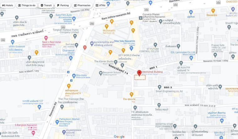 รูป Call : 063-951-6542 พื้นที่ร้านค้า ร้านอาหาร ห้องพัก ภายในอาคารอุดมโชค ซอยนวมินทร์ 74 แยก 1 เขตบึงกุ่ม ทำเลต้นซอย หลังห้างแม็คแวลู่ โรงเรียนเบญจมินทร์ - รูปที่ 8/9