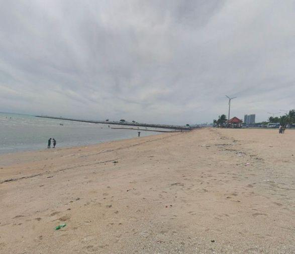 รูป ขายที่ดินสัตหีบ แปลงสวย ทำเลทอง ติดทะเลหาดบ้านอำเภอ  - รูปที่ 1/9