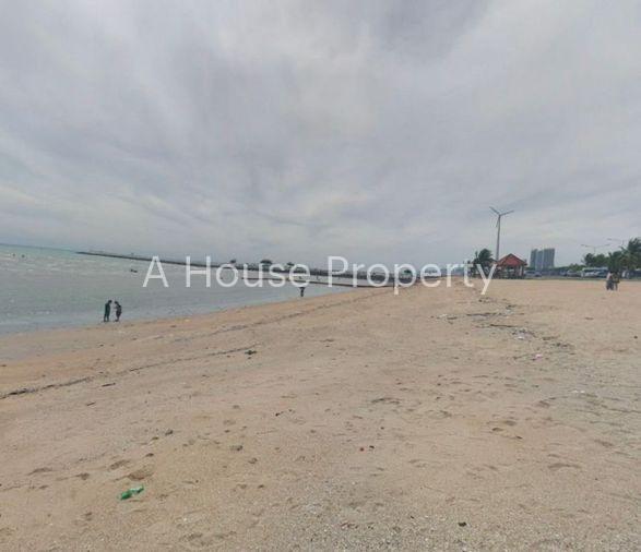 รูป ขายที่ดินสัตหีบ แปลงสวย ทำเลทอง ติดทะเลหาดบ้านอำเภอ - รูปที่ 1/9