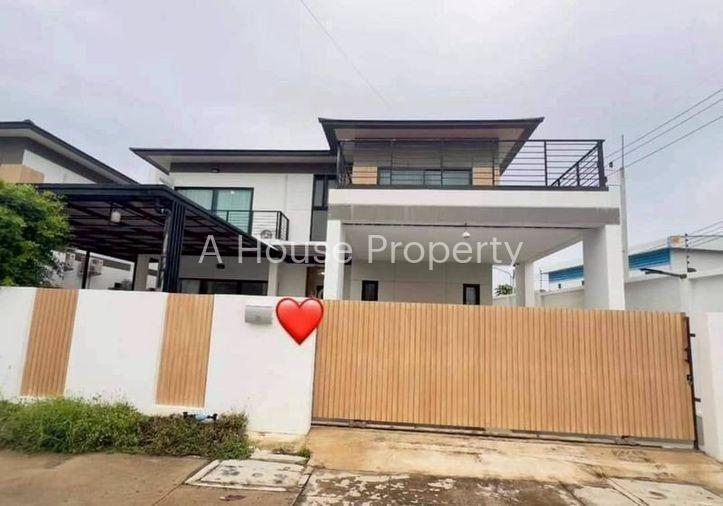 รูป บ้านเดี่ยวให้เช่า 2 ชั้น หลังมุม โซนห้วยใหญ่ พัทยา บางละมุง ชลบุรี - รูปที่ 1/18