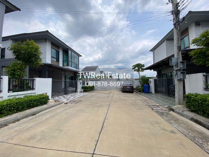 รูป 🏡 ขายบ้านแฝด 2 ชั้น เสนาพาร์ค วิลล์ รามอินทรา – วงแหวน บ้านพร้อมอยู่ ทำเลดี หน้าบ้านทิศใต้ มี Solar Cell ประหยัดค่าไฟ - รูปที่ 24/24