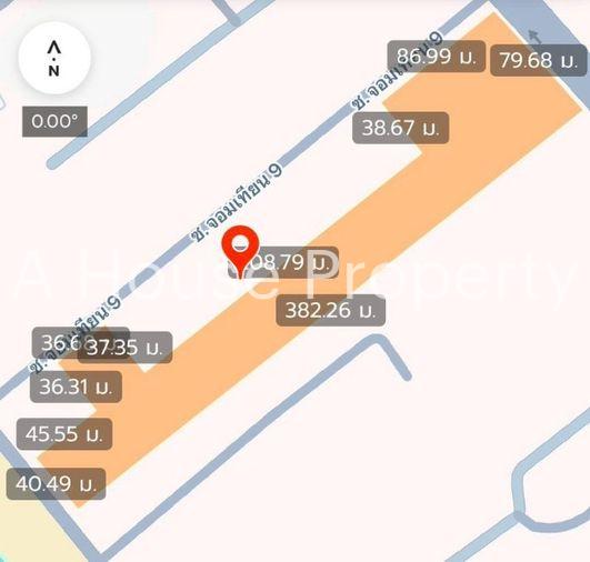 picture Beautiful land plot for sale, next to the sea, Jomtien, Bang Lamung, Chonburi - 10/10