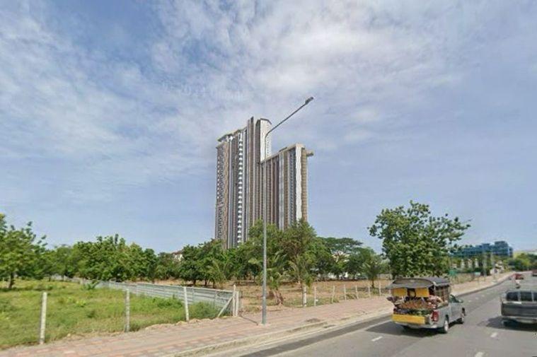 picture Beautiful land plot for sale, next to the sea, Jomtien, Bang Lamung, Chonburi - 2/10