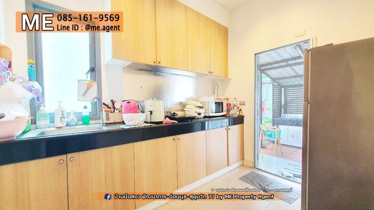 รูป ให้เช่า บ้านเดี่ยวหลังใหญ่ พร้อมเฟอร์นิเจอร์  Perfect Place สุขุมวิท 77 – สุวรรณภูมิ ย่านลาดกระบัง ไม่ไกลจากทางด่วน โทร. 064-954-9619 (RBG12-63) - รูปที่ 11/13
