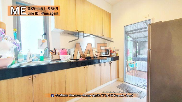 รูป ให้เช่า บ้านเดี่ยวหลังใหญ่ พร้อมเฟอร์นิเจอร์ Perfect Place สุขุมวิท 77 – สุวรรณภูมิ ย่านลาดกระบัง ไม่ไกลจากทางด่วน โทร. 064-954-9619 (RBG12-63) - รูปที่ 11/13