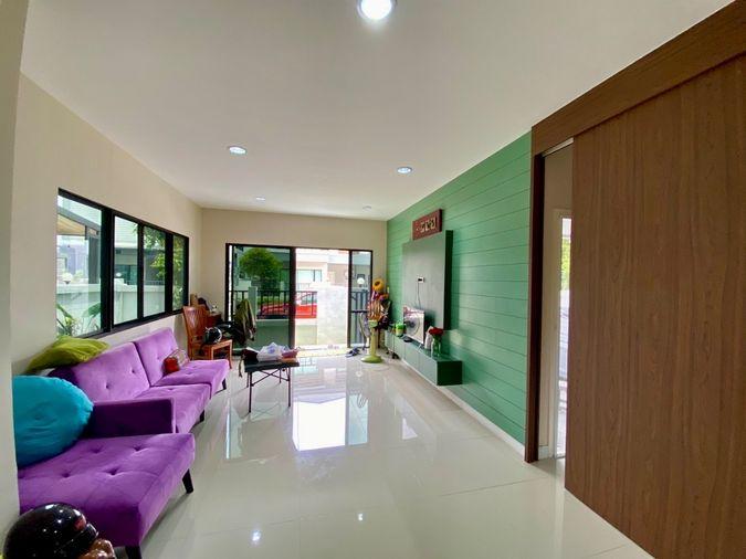 รูป 🏡 ขายบ้านแฝด 2 ชั้น เสนาพาร์ค วิลล์ รามอินทรา – วงแหวน บ้านพร้อมอยู่ ทำเลดี หน้าบ้านทิศใต้ มี Solar Cell ประหยัดค่าไฟ - รูปที่ 6/24