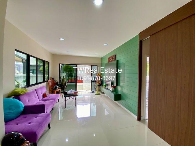รูป 🏡 ขายบ้านแฝด 2 ชั้น เสนาพาร์ค วิลล์ รามอินทรา – วงแหวน บ้านพร้อมอยู่ ทำเลดี หน้าบ้านทิศใต้ มี Solar Cell ประหยัดค่าไฟ - รูปที่ 6/24