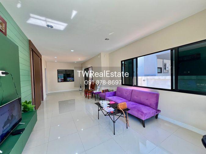 รูป 🏡 ขายบ้านแฝด 2 ชั้น เสนาพาร์ค วิลล์ รามอินทรา – วงแหวน บ้านพร้อมอยู่ ทำเลดี หน้าบ้านทิศใต้ มี Solar Cell ประหยัดค่าไฟ - รูปที่ 5/24