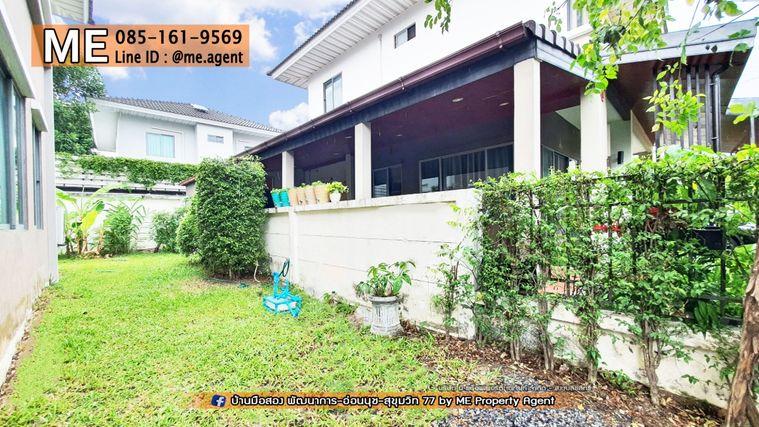 รูป ให้เช่า บ้านเดี่ยวหลังใหญ่ พร้อมเฟอร์นิเจอร์  Perfect Place สุขุมวิท 77 – สุวรรณภูมิ ย่านลาดกระบัง ไม่ไกลจากทางด่วน โทร. 064-954-9619 (RBG12-63) - รูปที่ 13/13