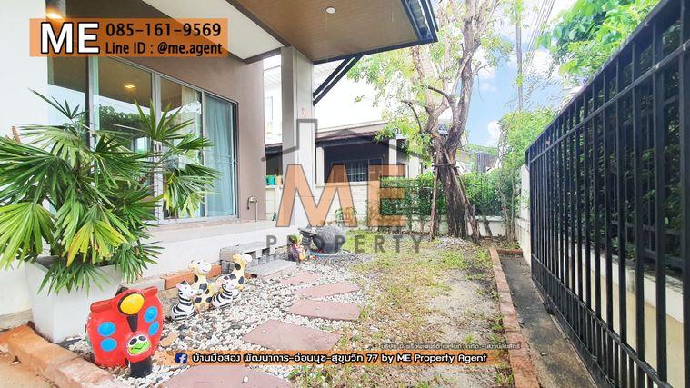 รูป ให้เช่า บ้านเดี่ยวหลังใหญ่ พร้อมเฟอร์นิเจอร์ Perfect Place สุขุมวิท 77 – สุวรรณภูมิ ย่านลาดกระบัง ไม่ไกลจากทางด่วน โทร. 064-954-9619 (RBG12-63) - รูปที่ 3/13