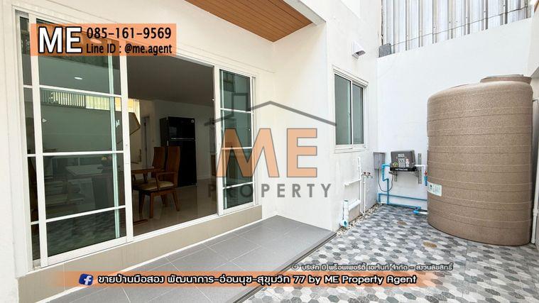 รูป ขายทาวน์โฮม รีโนเวทใหม่ทั้งหลัง ซ.อ่อนนุช39 พื้นที่ใหญ่กว่าบ้านเดี่ยว 270 ตรม. ทำเลดีสุดๆใกล้ซีคอนสแควร์ และพาราไดซ์พาร์ค โทร 064-954-9619 (TE20-25) - รูปที่ 12/30