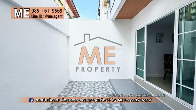 รูป ขายทาวน์โฮม รีโนเวทใหม่ทั้งหลัง ซ.อ่อนนุช39 พื้นที่ใหญ่กว่าบ้านเดี่ยว 270 ตรม. ทำเลดีสุดๆใกล้ซีคอนสแควร์ และพาราไดซ์พาร์ค โทร 064-954-9619 (TE20-25) - รูปที่ 13/30