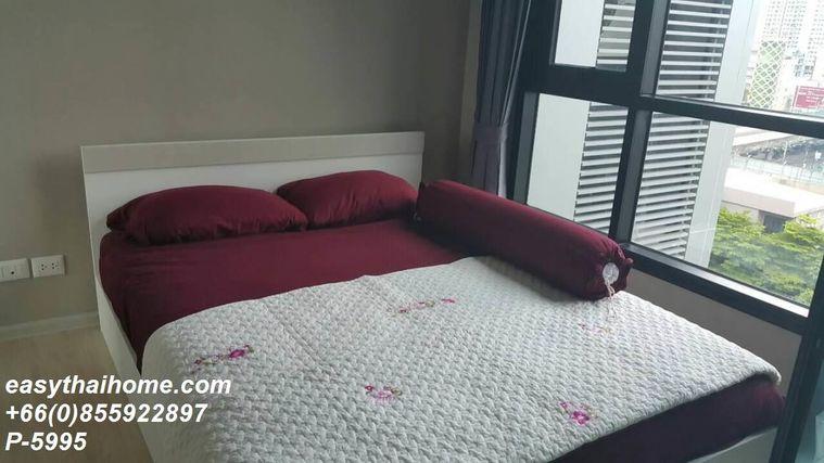 picture P-5995 Stunning City View! Condolette Mist Rama 9 Near MRT Phra Ram 9 - 3.5M THB! Line Id: @easythaihome 085-592-2897 - 8/10