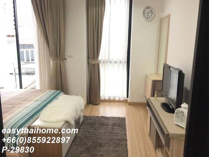 รูป P-29830 — ขายคอนโด ชั้น 2 Chateau In Town Ratchada 20-2 รูปแบบ 1 นอน 1 น้ำ วิวสวน ใกล้ MRT รัชดาภิเษก 085-592-2897 Line: @easythaihome - รูปที่ 5/5