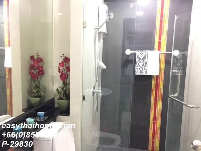 รูป P-29830 — ขายคอนโด ชั้น 2 Chateau In Town Ratchada 20-2 รูปแบบ 1 นอน 1 น้ำ วิวสวน ใกล้ MRT รัชดาภิเษก 085-592-2897 Line: @easythaihome - รูปที่ 4/5