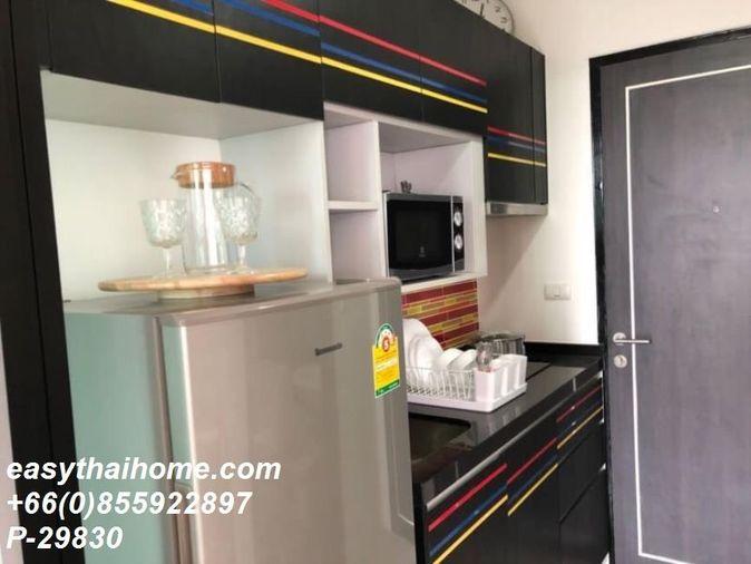 รูป P-29830 — ขายคอนโด ชั้น 2 Chateau In Town Ratchada 20-2 รูปแบบ 1 นอน 1 น้ำ วิวสวน ใกล้ MRT รัชดาภิเษก 085-592-2897 Line: @easythaihome - รูปที่ 2/5
