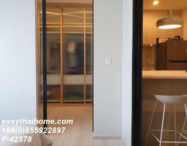 รูป [ให้เช่าด่วน | ทำเลดีใกล้ MRT P-42578] ไลฟ์ อโศก เขตห้วยขวาง ใกล้ mrt เพชรบุรี 23,000 บาท Line @easythaihome 085-592-2897 - รูปที่ 8/12