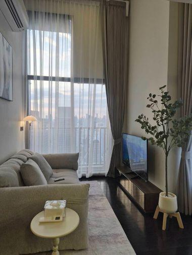 picture FOR RENT | Park Origin Thonglor – New Room, Fully Furnished | 45 sq.m Duplex | High Floor Corner Unit - 1/10