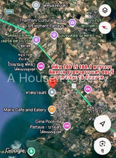รูป ขายที่ดินราคาดี หน้าติดทะเล-หลังติดถนนสุขุมวิท เขตบางเสร่ สัตหีบ ชลบุรี - รูปที่ 4/4