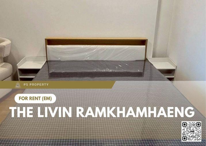รูป ให้เช่า ✨ The Livin Ramkhamhaeng ✨ ใกล้ MRT Interchange ลำสาลี เฟอร์นิเจอร์ และ เครื่องใช้ไฟฟ้าครบ  - รูปที่ 1/7