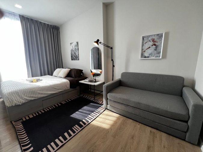 picture For rent ✨ Modiz Rhyme Ramkhamhaeng ✨ Fully furnished and equipped, near MRT Ramkhamhaeng - 2/8