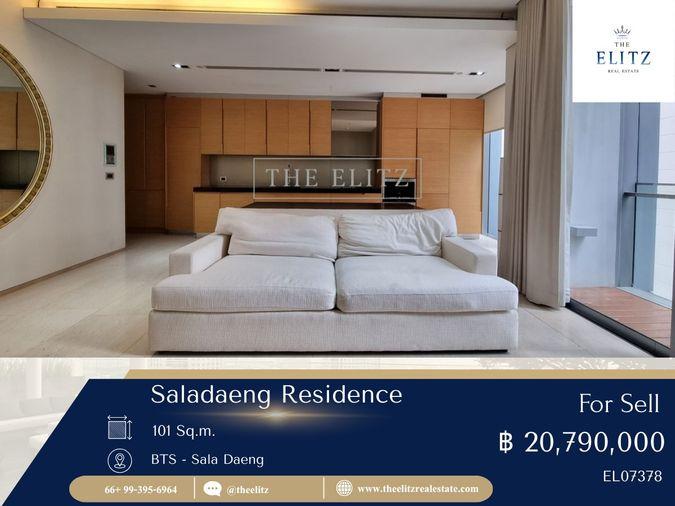 รูป ✨ Luxury Hideaway ใจกลางศาลาแดง Saladaeng Residences ดีไซน์ลงตัว โลเคชั่นลงล็อก 😘 - รูปที่ 1/20