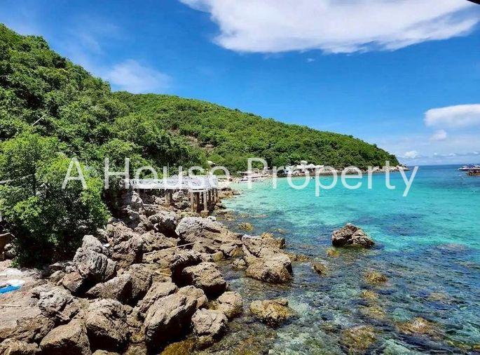 รูป ขายที่ดินพัทยา บนเกาะล้าน ติดเชิงเขามองเห็นทะเลสีคราม - รูปที่ 2/5