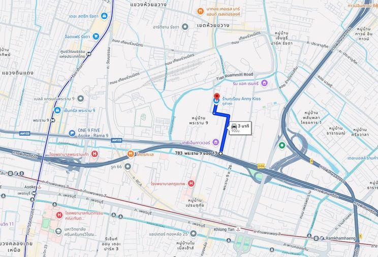 รูป Call : 084-424-9615 ขายที่ดินพระราม 9 เขตห้วยขวาง ที่ดินแปลงมุม ถมแล้ว 80 ตารางวา เพียง 3 นาที ถึงถนนใหญ่พระราม 9 ใกล้รถไฟฟ้าสายสีส้ม สถานีรฟม. - รูปที่ 5/6