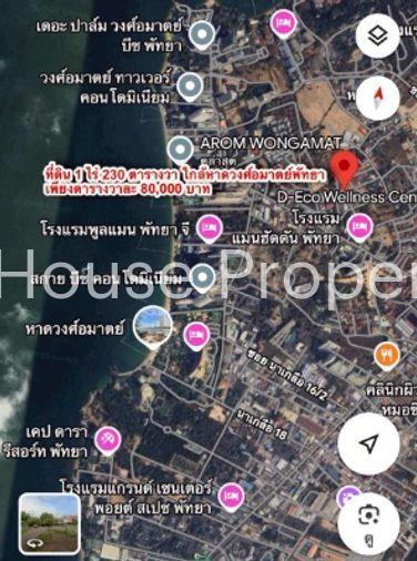 รูป ขายที่ดินนาเกลือพัทยา แปลงงาม แหล่งชุมชน ใกล้หาดวงศ์อมาตย์ - รูปที่ 4/4