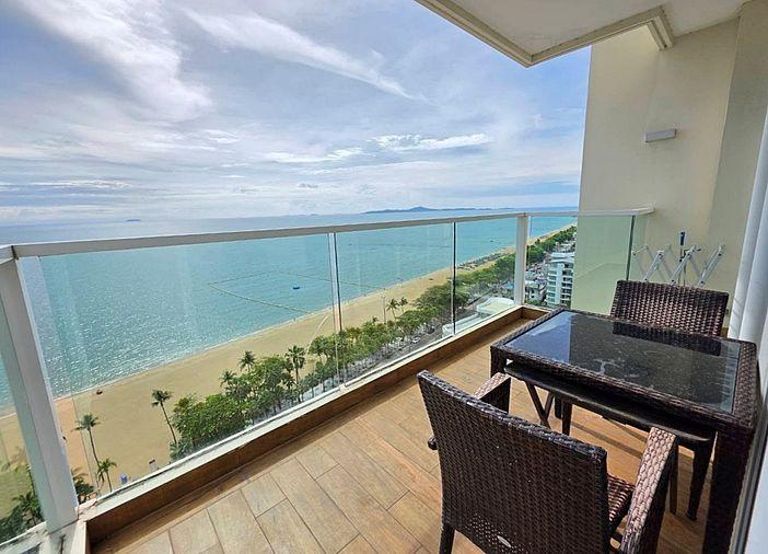 รูป KT0016📲LineID @556ryccg🏖️84 ตรม 2 ห้องนอน ชั้น 18🌊วิวทะเล แถมเฟอร์นิเจอร์ Cetus Beachfront Pattaya | ซีตัส บีชฟรอนท์ พัทยา - รูปที่ 5/16