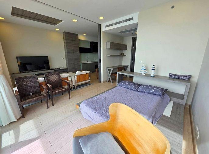 รูป KT0016📲LineID @556ryccg🏖️84 ตรม 2 ห้องนอน ชั้น 18🌊วิวทะเล แถมเฟอร์นิเจอร์ Cetus Beachfront Pattaya | ซีตัส บีชฟรอนท์ พัทยา - รูปที่ 12/16