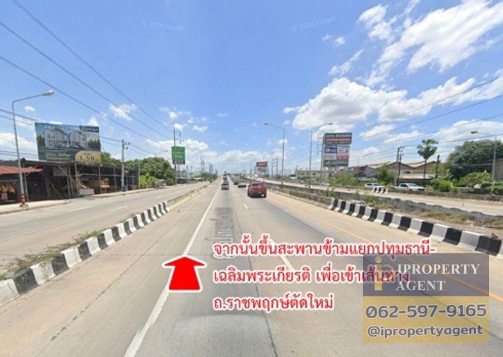 รูป เช่าที่ดิน5ไร่ เดือนละ 50,000 บาท ถนนกาญจนาภิเษก คลองพระอุดม ลาดหลุมแก้ว ปทุมธานี - รูปที่ 7/23